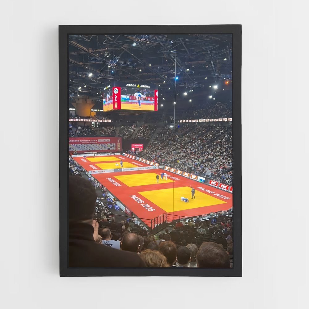 Poster La Tactique du Tatami – affiche Judo (vue 2)